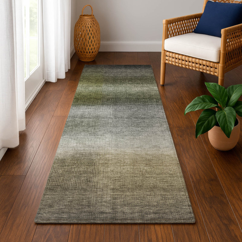 Tapis de qualité supérieure lavable à la machine Hooley AMF1735, Tapis de couloir 2 pi 3 po x 7 pi 6 po