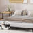 Metal Platform Bed Frame – Steel Construction, Sturdy Support, Easy Assembly, Modern Sleek Design , Queen-1894249087
