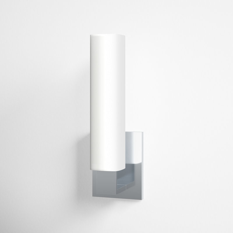 Trenton Armed Sconce, Polished Chrome