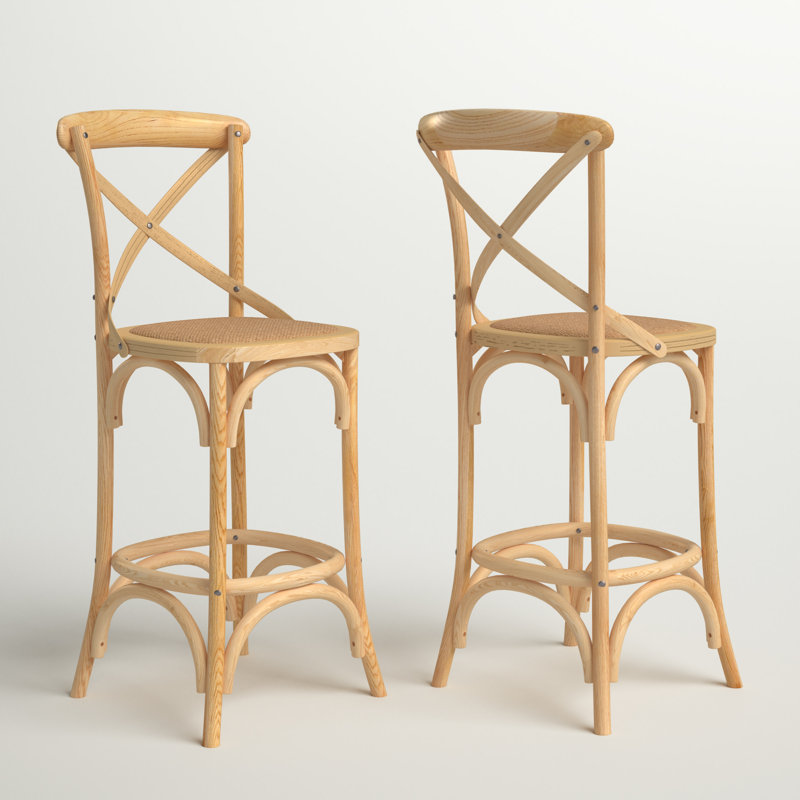 Tabouret Lisa, Tabouret de bar (siège d'une hauteur de 29,53 po), Nature