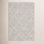 Russo Silver Ivory Flatweave Geometric Rug