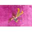 Hand Knotted Pile Fuchsia / Pink 1920s Rectangle Wool Antique Rug