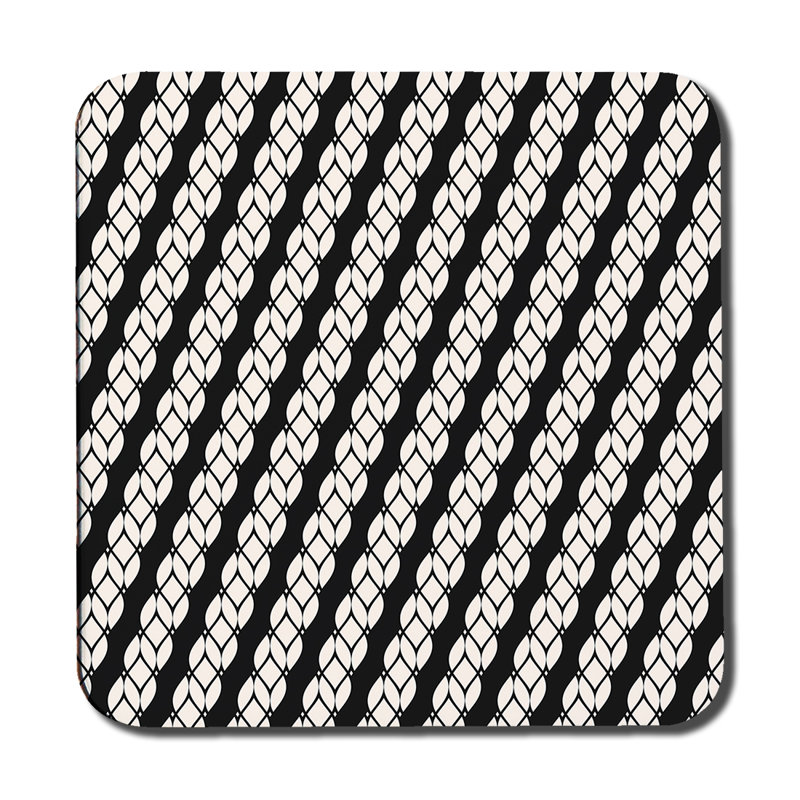 Square 6 Piece Coaster Set