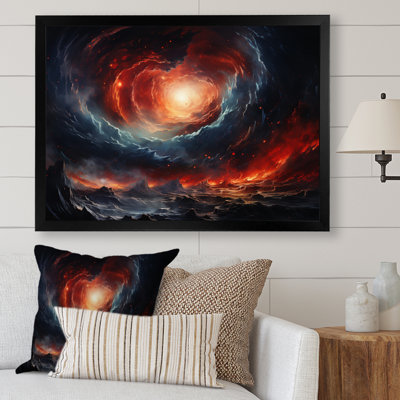 Rêves de galaxie astronomique orange gris