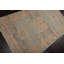 Tapis oriental 3 po x 5 po en laine nouée à la main style afghan Oushak ardoise, couleur rosé