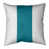 Blanc / bleu sarcelle / blanc