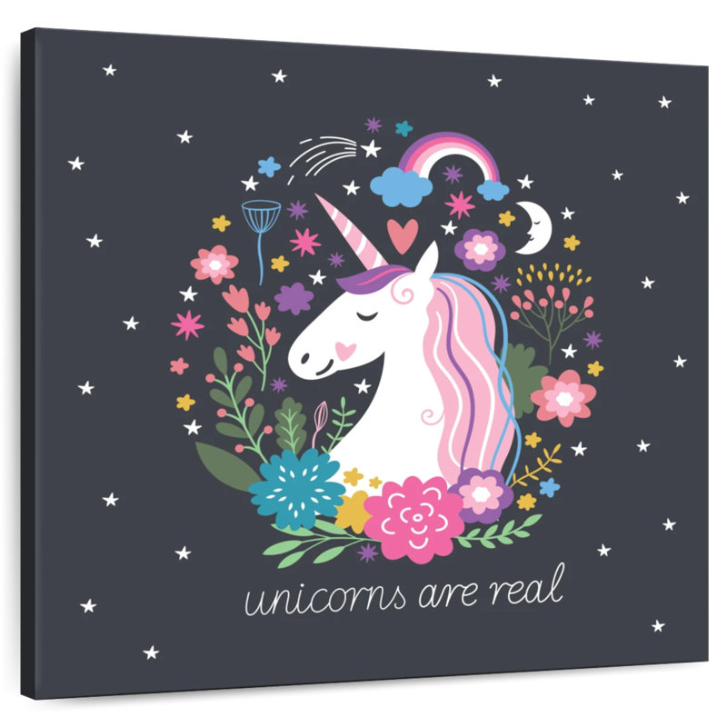 Ashelle, conte de fées, licorne, conte de fées, H 16 po x l 16 po
