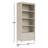 Shannen Storage Bookcase