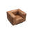Canyon Upholstered Top Grain Leather Armchair
