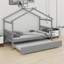 Lit House avec lit gigogne-751339376