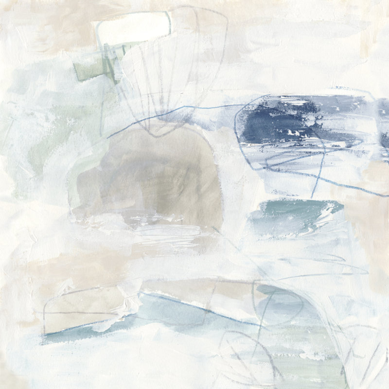 " Pebble Coast III " by June Erica Vess, 30" H x 30" W