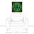 Rock N Rock Green Print On Canvas; 9D1C2D6D5CCD4559B74AA7F08A86726F Square-321001732
