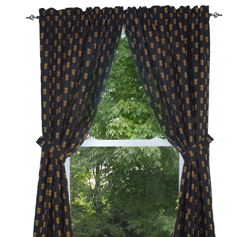 Panneau de rideau simple obscurcissant Addis, L 84 po x l 86 po