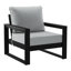 Fauteuil club de patio à assise profonde avec cadre (ensemble de 2)-980604236-980604238