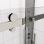 Porte de douche en verre