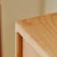 Commode d'appoint moderne en bois massif