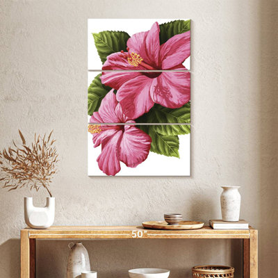 Hibiscus rose vif Harnek