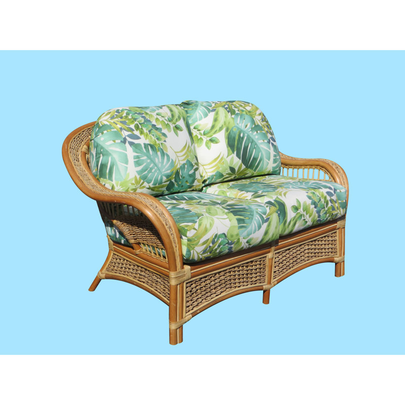 Keiper Upholstered 54'' Loveseat, Glamour Indigo