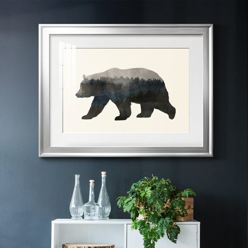 The Wilderness II, reproduction d'art encadrée, Argent, H 19 po x l 27 po x P 1,5 po
