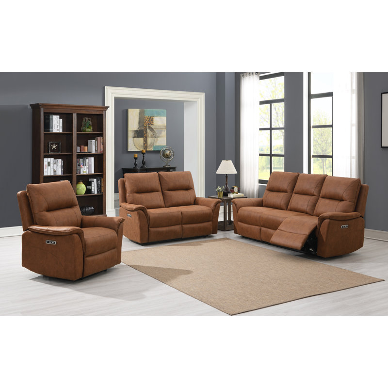 Marzellus 98cm Wide Standard Recliner, Tan