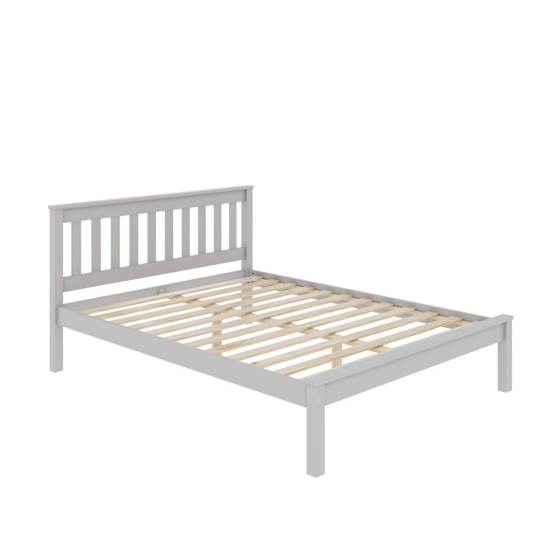 Motyka Solid Wood Bed, King