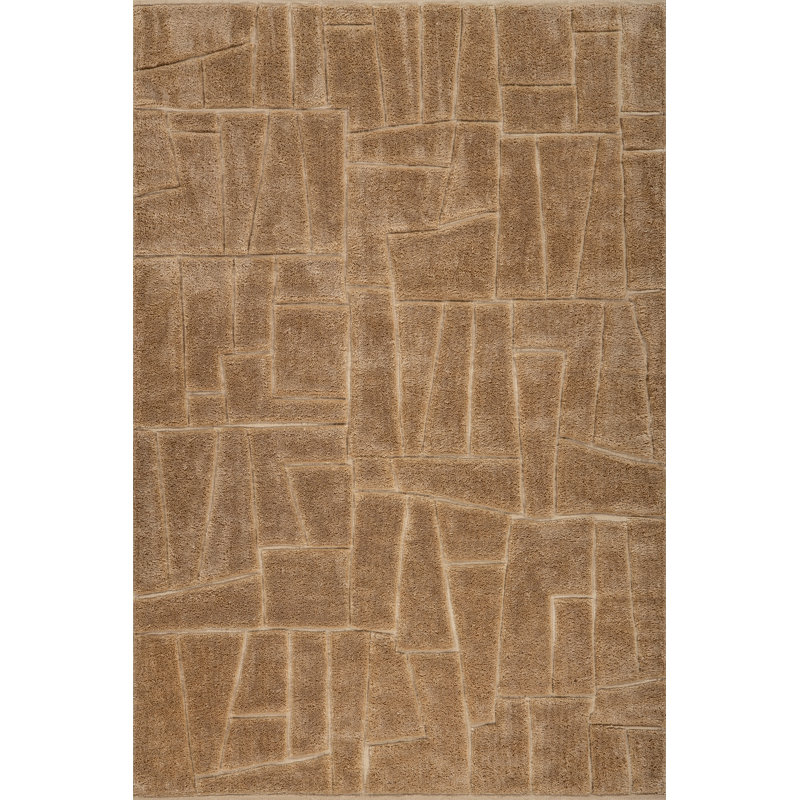 Brela Abstract Bohemian Rug, Rectangle 9'6" x 13'6"