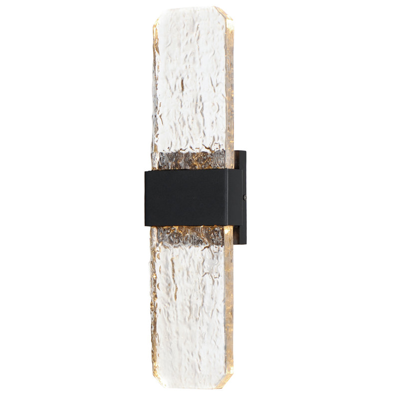 Condesa - Fixation murale pour l'extérieur, H 19 po x l 5,25 po x P 2 po