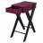 Geonaa Transitional Rectangular Accent Table with USB Power Dock and X-Shape Leg-1823322413