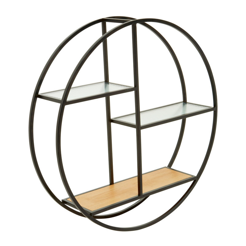 Shreya 3 Piece Circle Accent Shelf