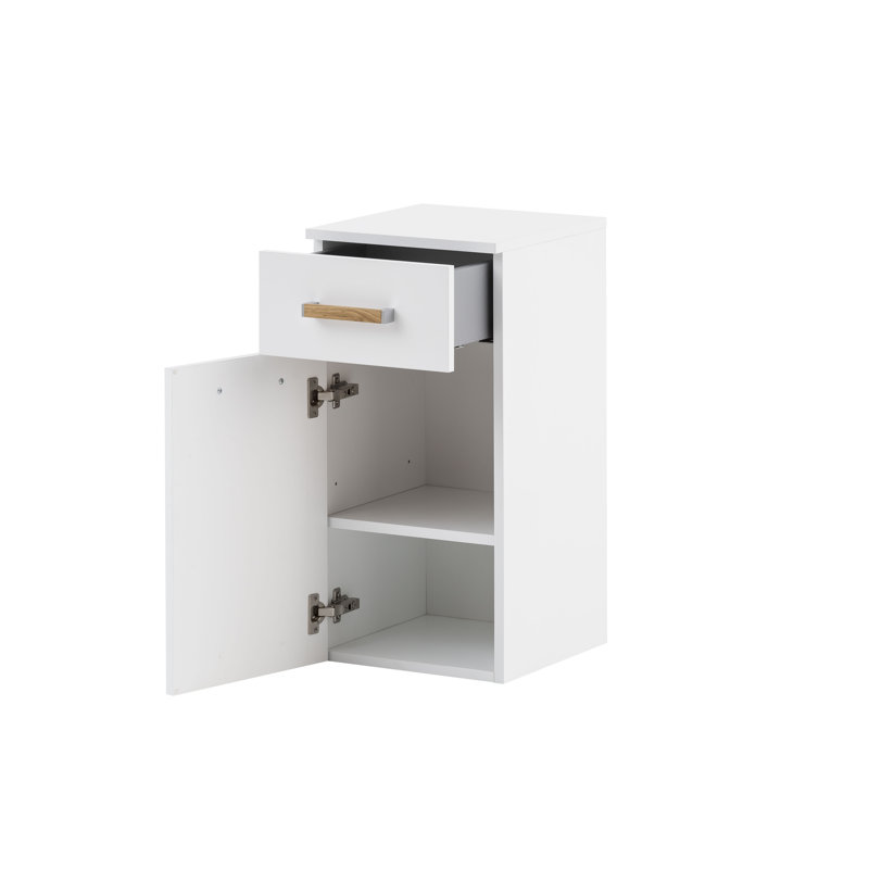 Duo Bathroom Cabinet, in white