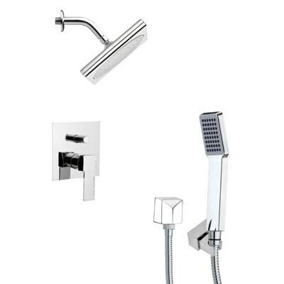 Orsino Complete Shower System with Rough in-Valve