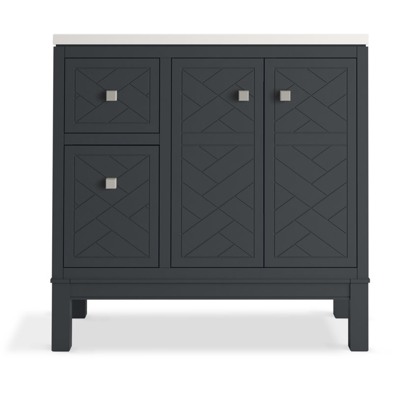 Ensemble de meuble-lavabo 36 po Beauxline, Gris ardoise