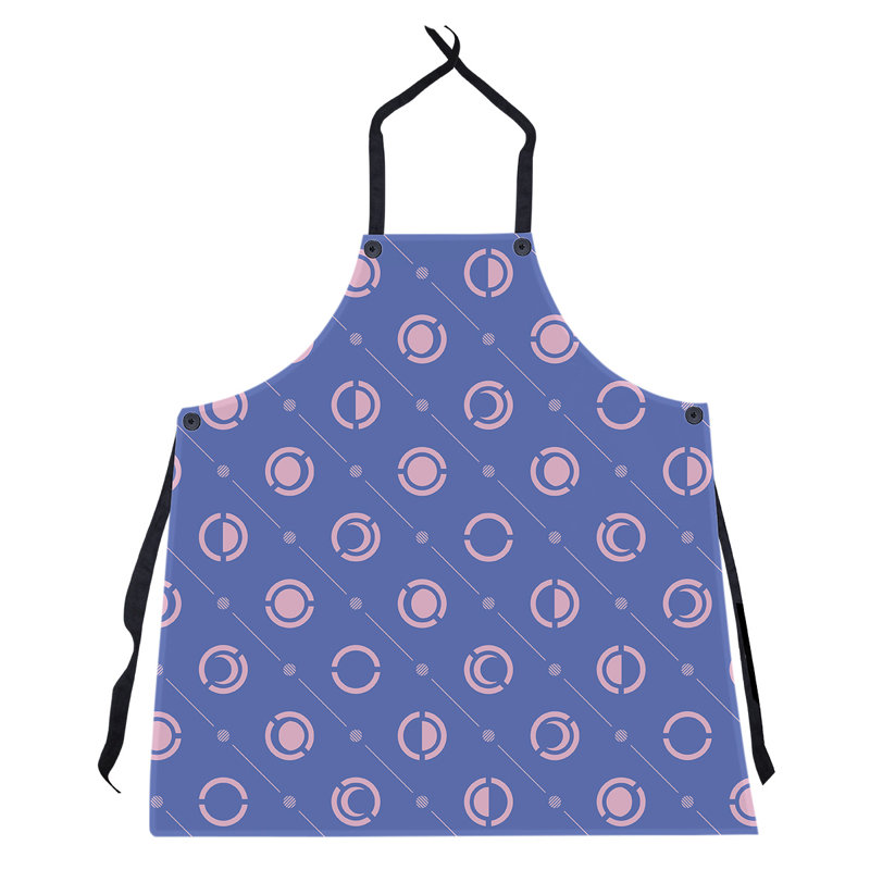 Skeffingt Bib Apron, Blue/Pink