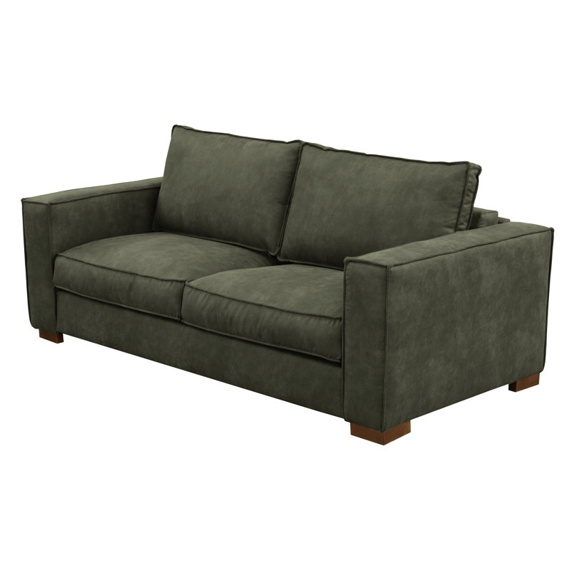 Maximina 2 Seater Sofa Bed, Dirty Green