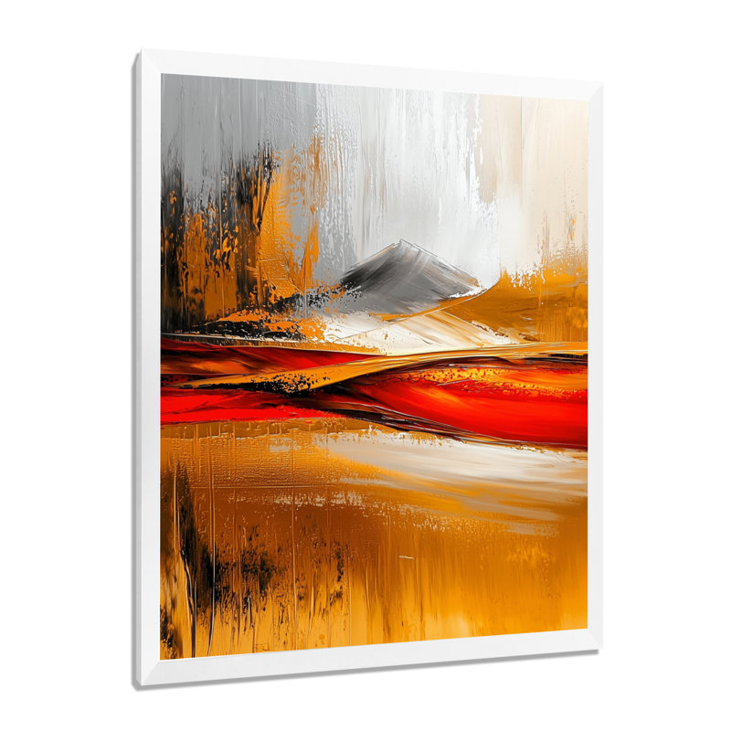 Nycolas - Landscapes Wall Decor, 32" H x 16" W, Reproduction encadrée d'une seule photo, White