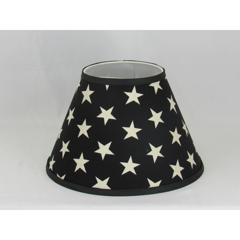 Pince 10 "avec étoiles brun clair sur fond noir