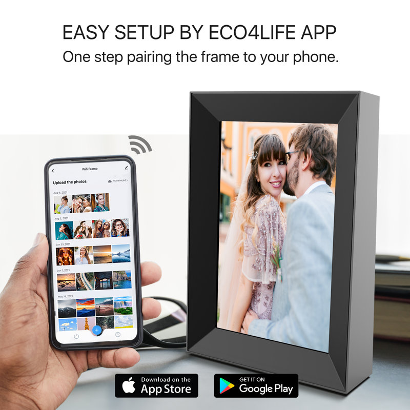 Cadre photo numérique 8 "Wifi