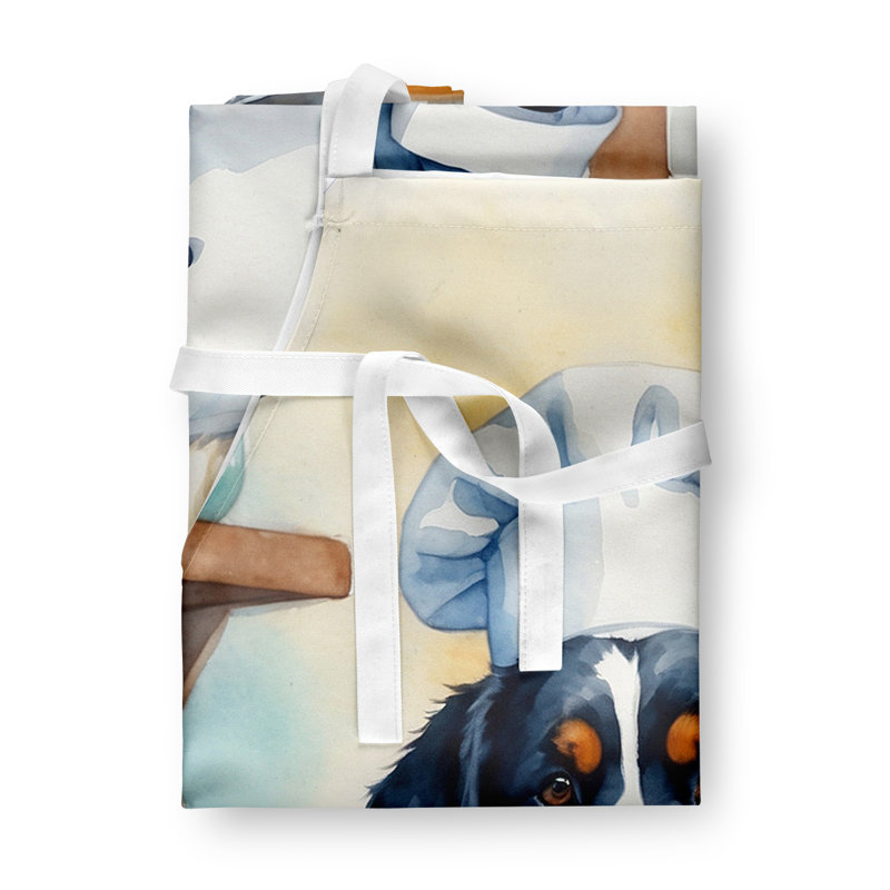 No Pattern Bib Apron