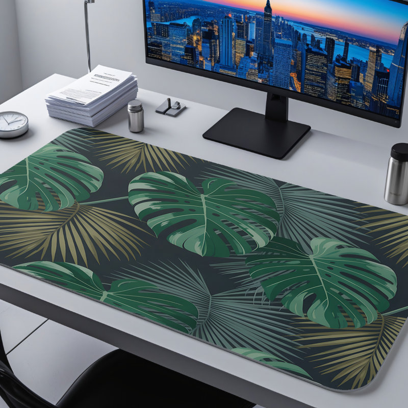 Polyester Desk Pad, 14.4x12.1