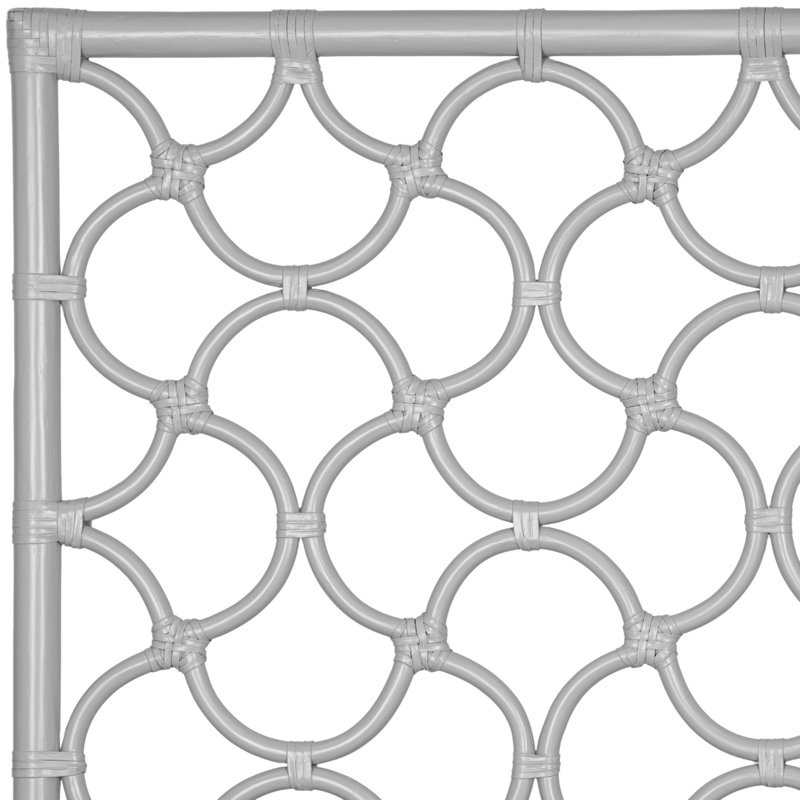 Mar Collection Headboard, Light Gray, King