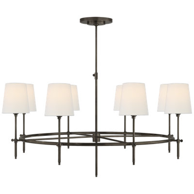 Thomas O'Brien Bryant Large Ring Chandelier