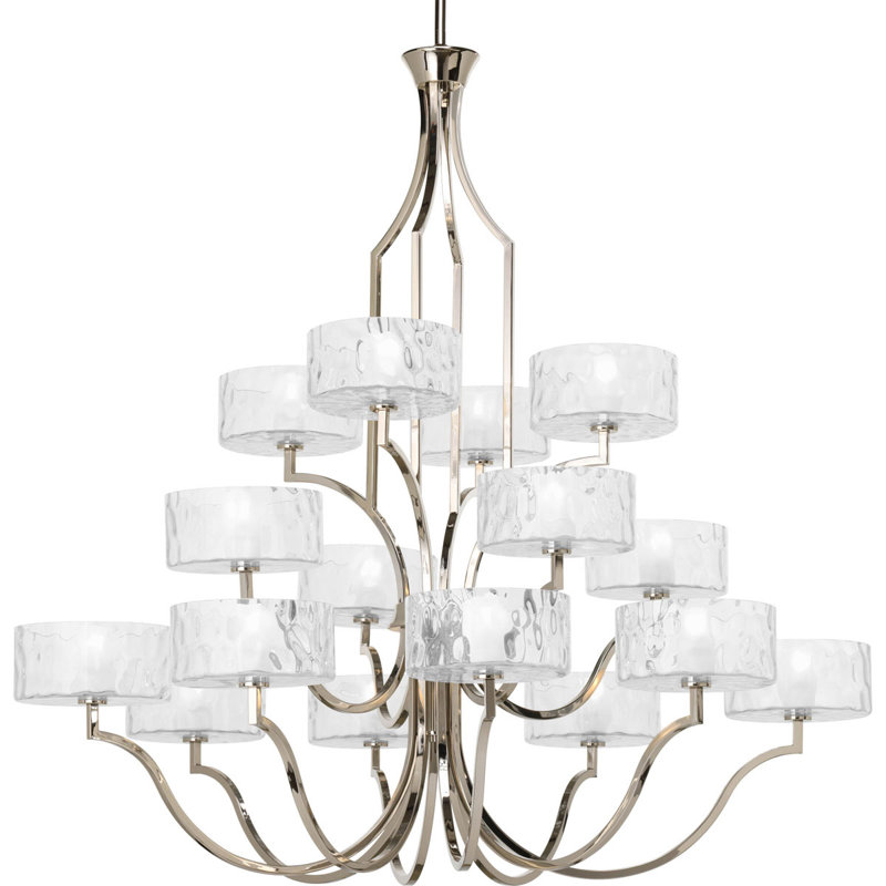 Osmanu 16 - Light Dimmable Tiered Chandelier