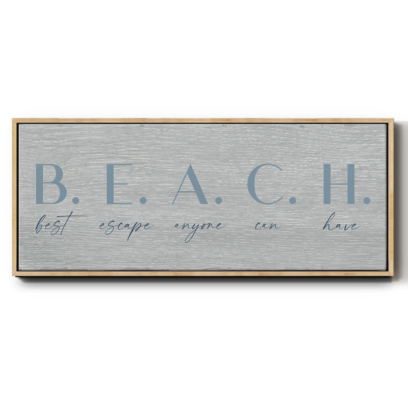 Best Escape - toile encadrée