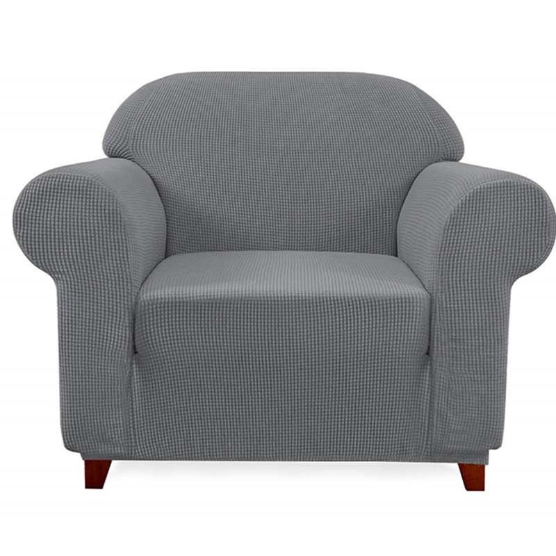 Housse pour fauteuil Elegant, Gris clair