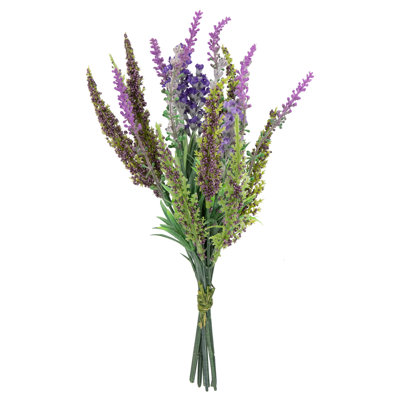 Demi-bouquet de lavande artificiel