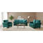 Chaise d'appoint classique en velours avec pieds tournés en bois massif et fauteuil rembourré