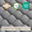 12" Medium Firm Hybrid Queen Mattress,Gel Memory Foam and Individual Pocket Coils Mattress in a Box-130020141-130020143