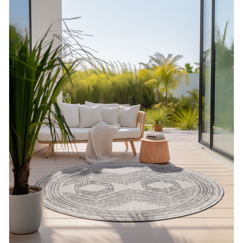 Gemini Area Rug, Round 100cm