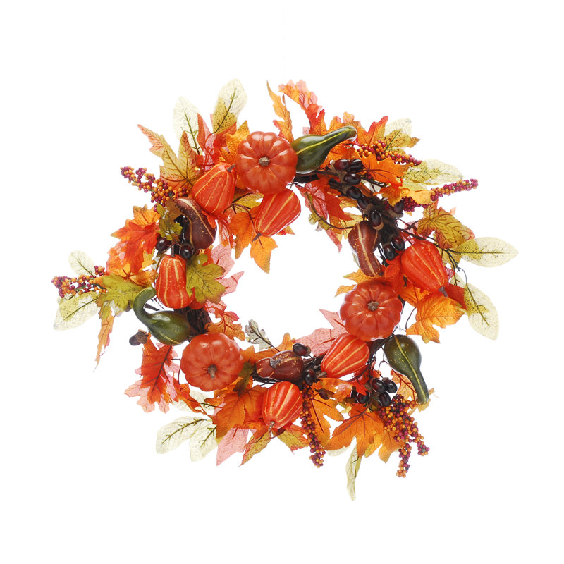 Faux Plastic 60cm Wreath