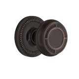 Rope Rosette with Mission Door Knob